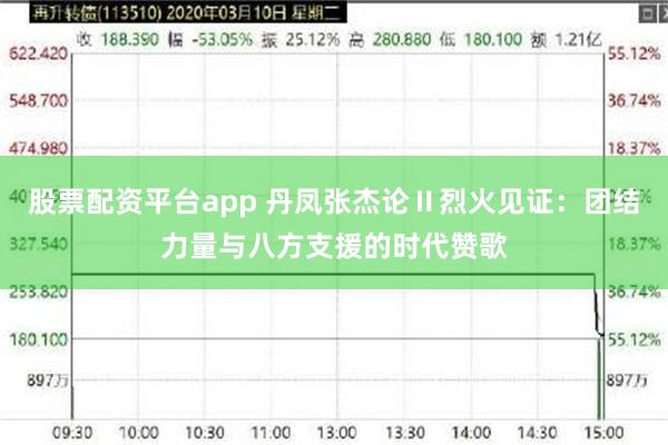 股票配资平台app 丹凤张杰论Ⅱ烈火见证：团结力量与八方支援的时代赞歌