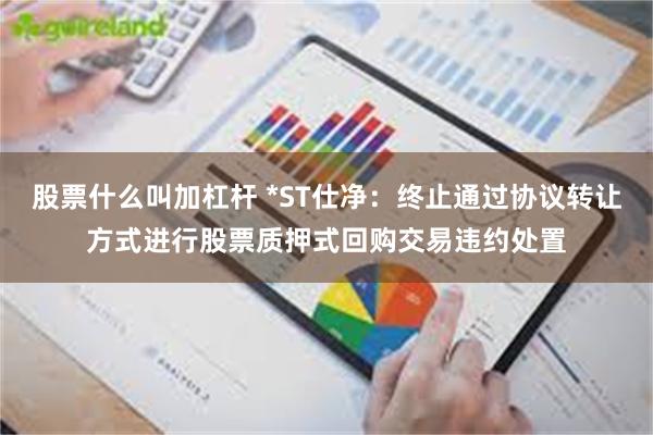 股票什么叫加杠杆 *ST仕净：终止通过协议转让方式进行股票质押式回购交易违约处置