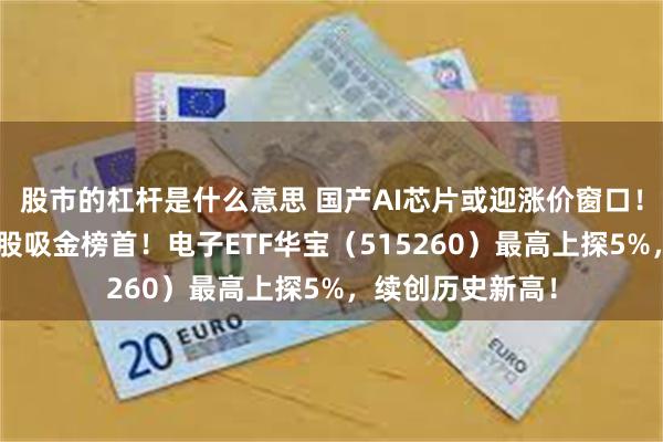 股市的杠杆是什么意思 国产AI芯片或迎涨价窗口！工业富联登顶A股吸金榜首！电子ETF华宝（515260）最高上探5%，续创历史新高！