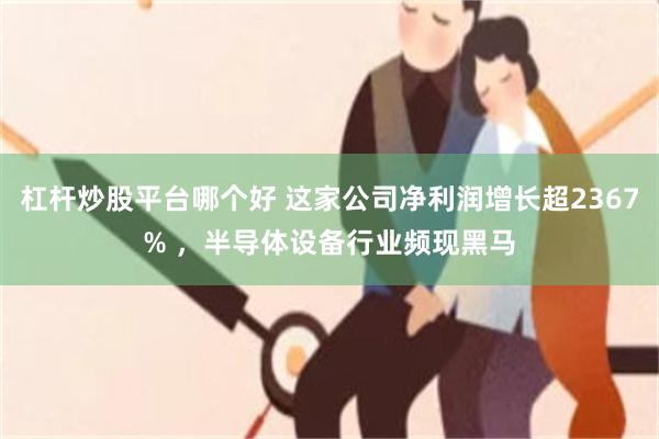 杠杆炒股平台哪个好 这家公司净利润增长超2367% ，半导体设备行业频现黑马
