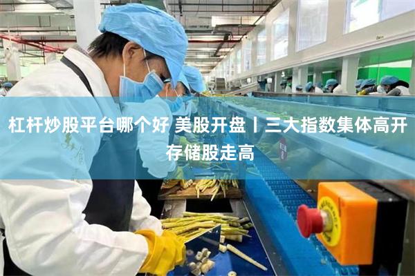 杠杆炒股平台哪个好 美股开盘丨三大指数集体高开 存储股走高