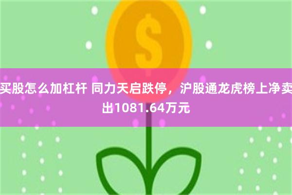 买股怎么加杠杆 同力天启跌停，沪股通龙虎榜上净卖出1081.64万元