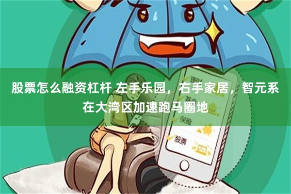 股票怎么融资杠杆 左手乐园，右手家居，智元系在大湾区加速跑马圈地